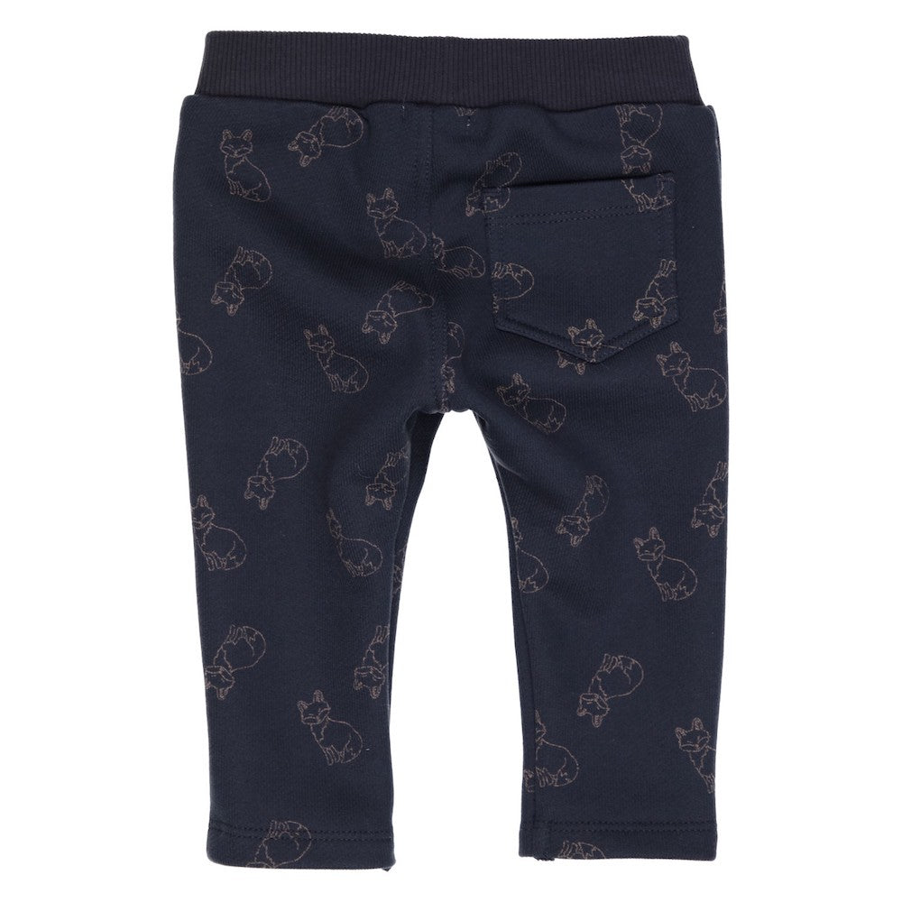 Navy Animal Print Tracksuit