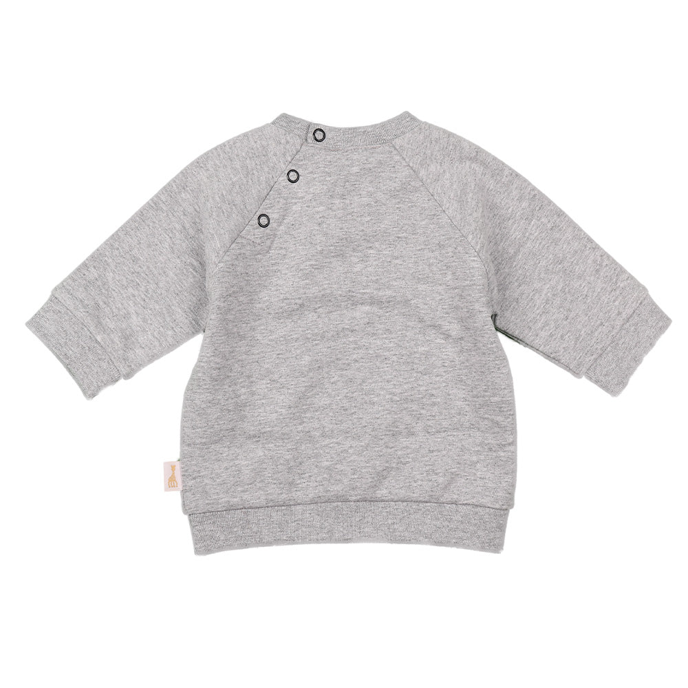 Grey Stripe Sweatshirt
