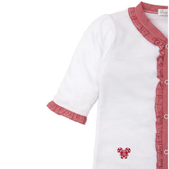 Embroidered Candy Cane Babygrow