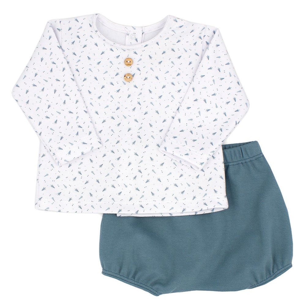 Boys Pine Print Outfit