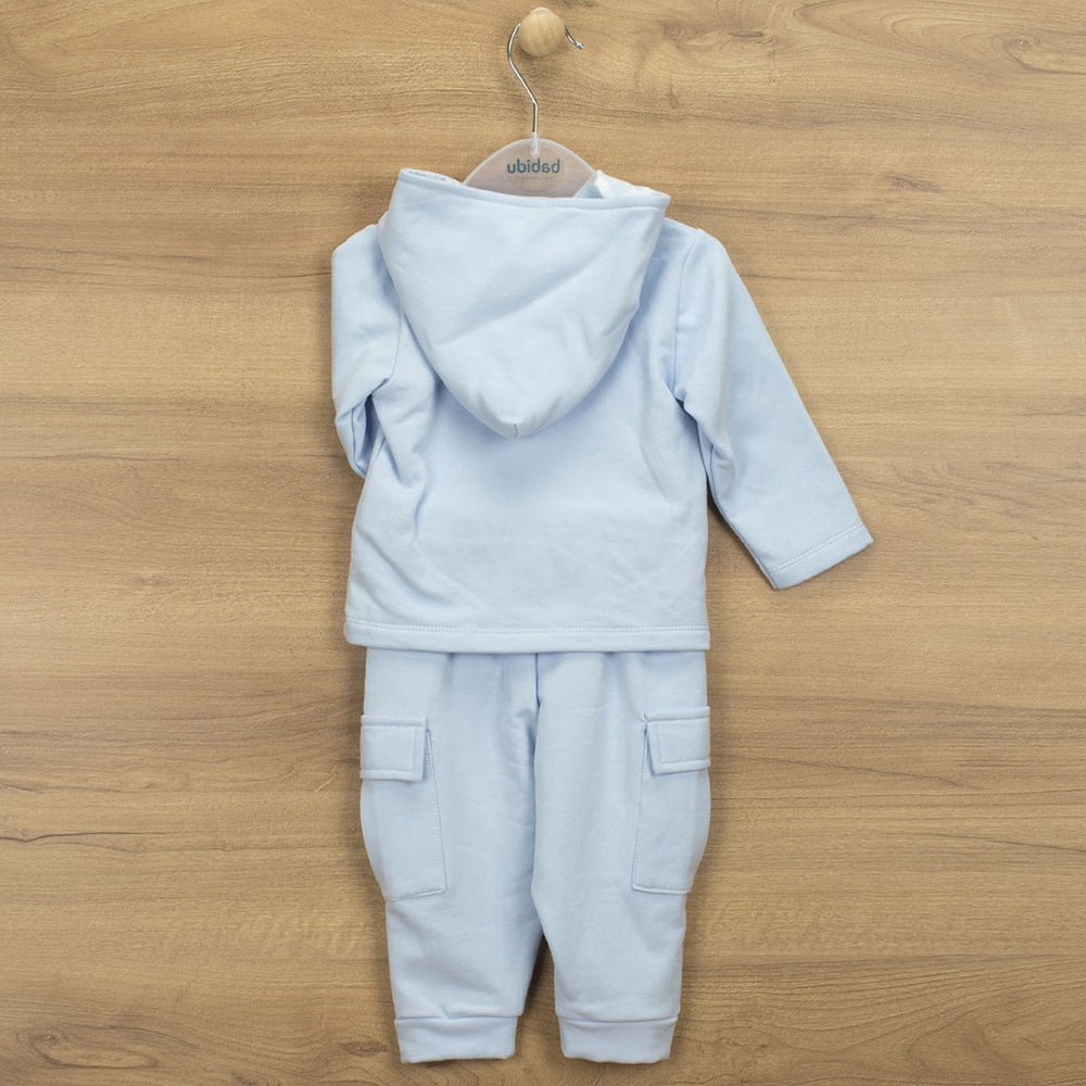Blue Check Tracksuit