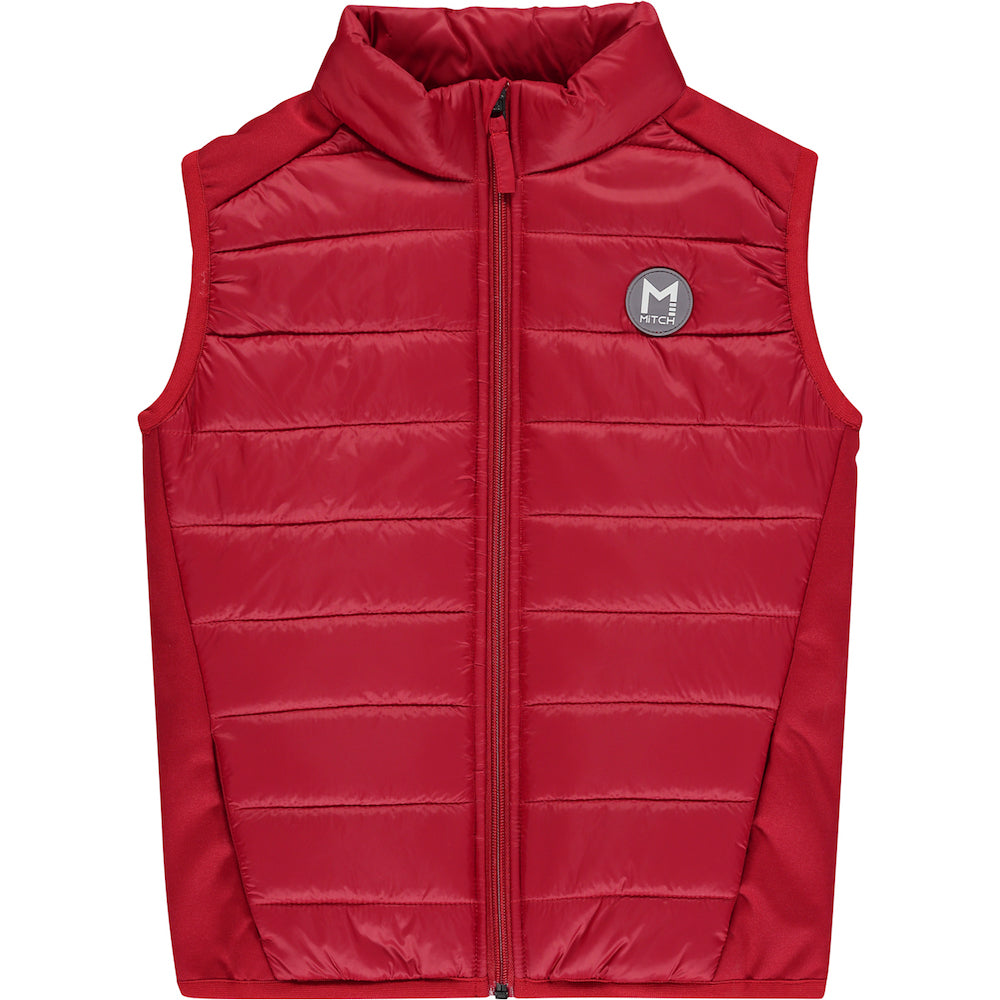 Red Padded Gilet