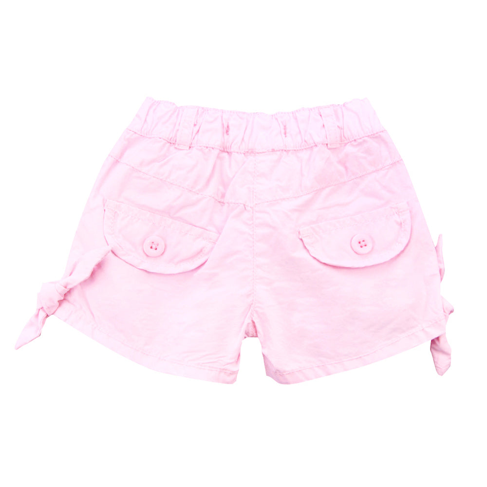Pink Side Bow Shorts