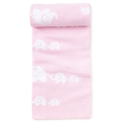 Pink Elephant Blanket