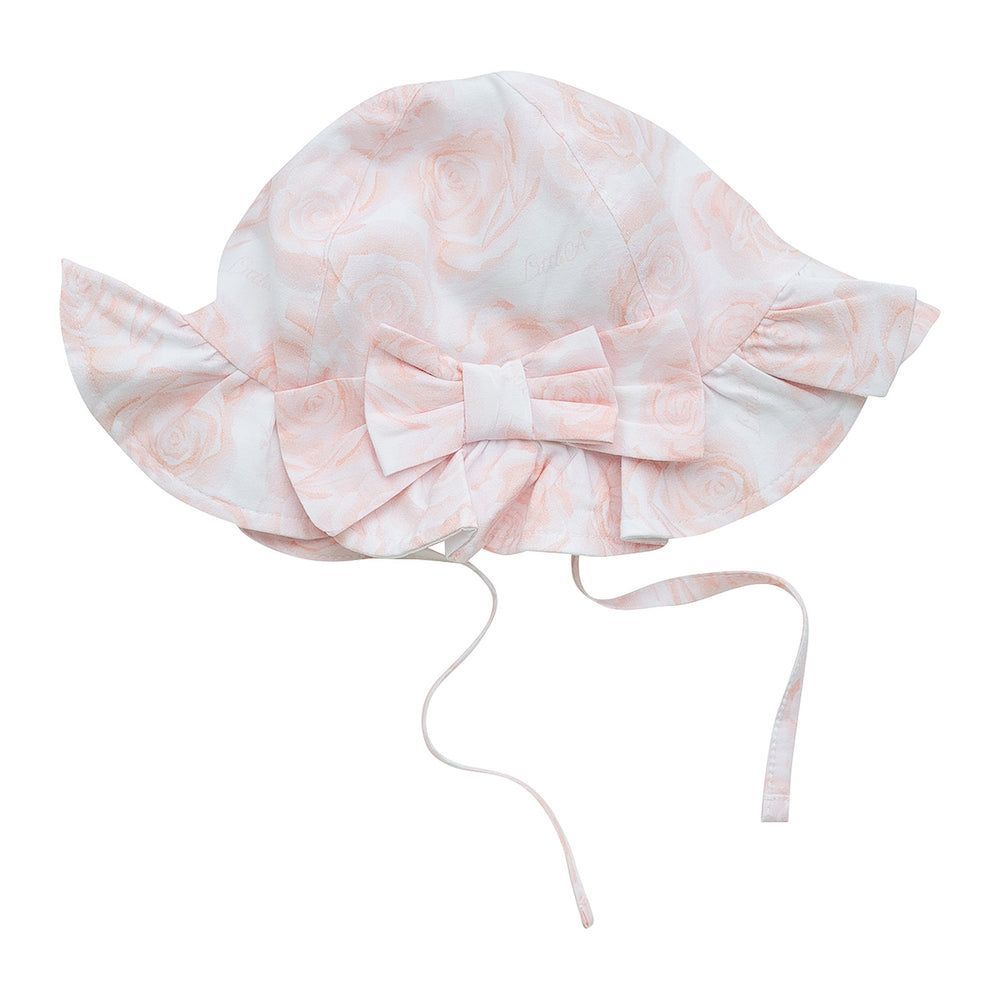 Rose Print Sun Hat