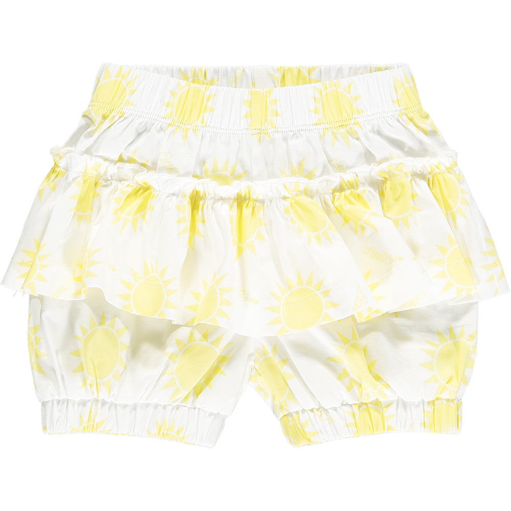 Lemon Top &  Frill Shorts