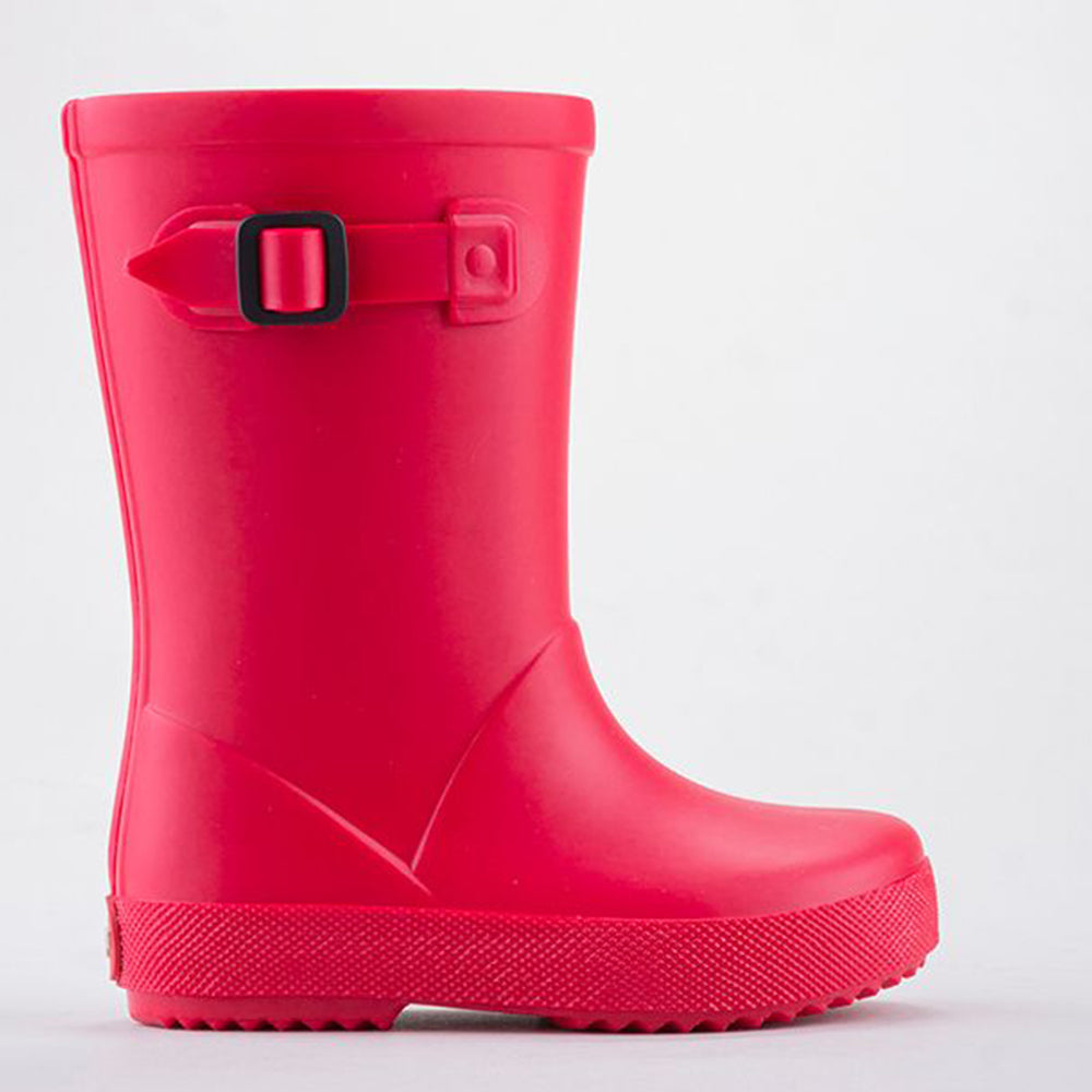 Red Buckle Wellington Boots
