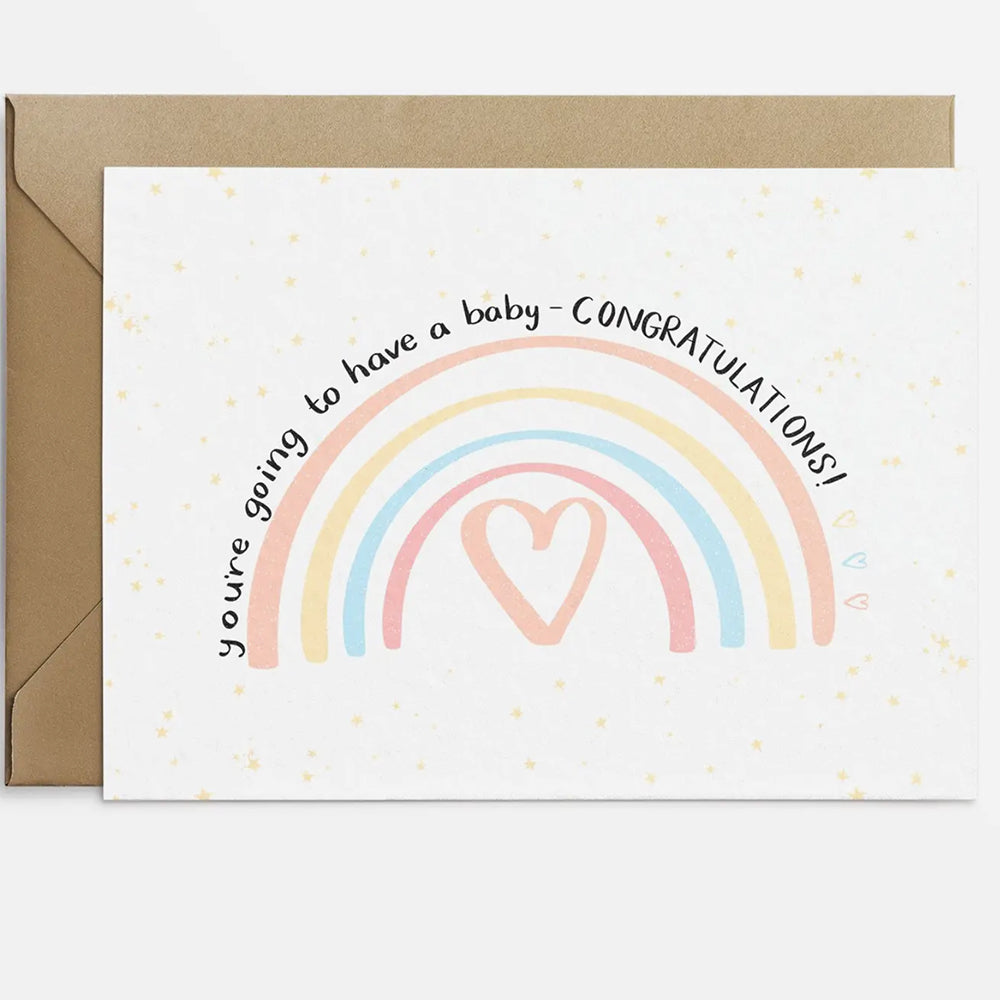 Congratulations Baby Greetings Card