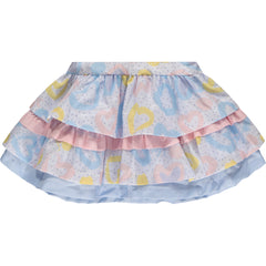 Pastel Heart Skirt Set