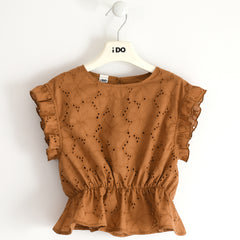 Brown Lace Shirt