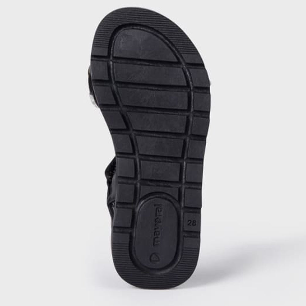 Black Braid Sandal
