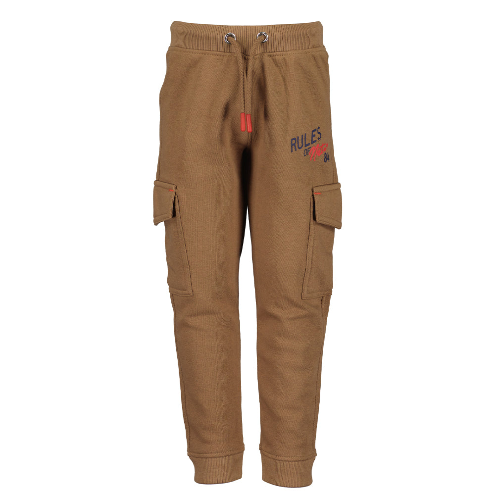 Brown Pocket Sweat Pants
