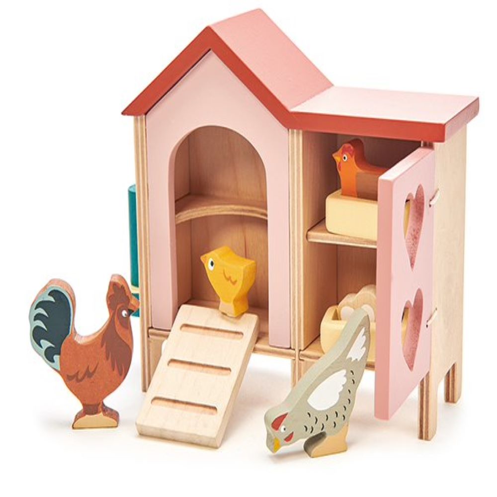 Chicken Coop Wooden Toy