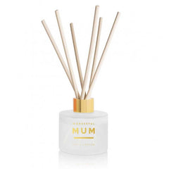 Wonderful Mum Reed Diffuser - White Orchid & Soft Cotton