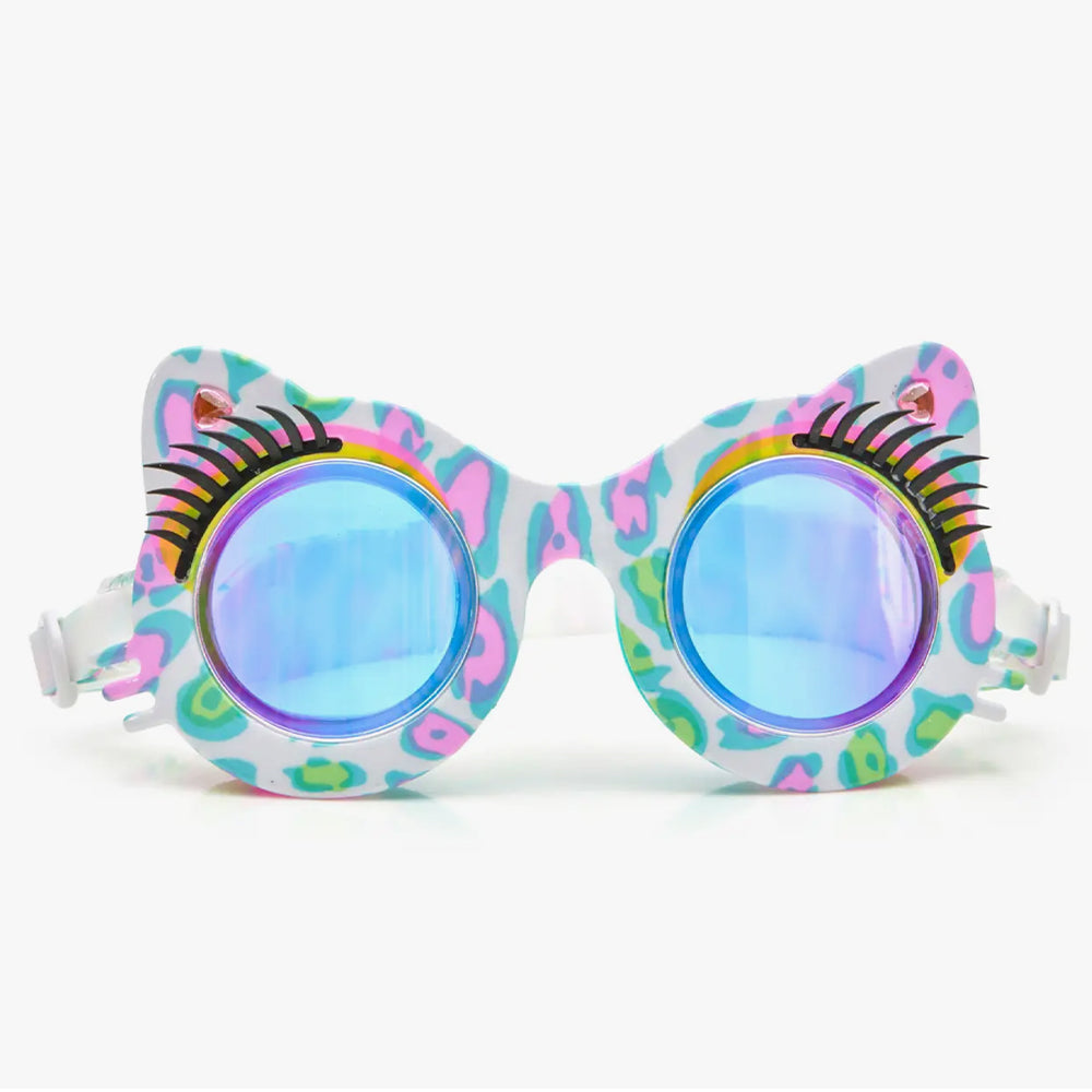 Cat Frame Goggles Green & Pink