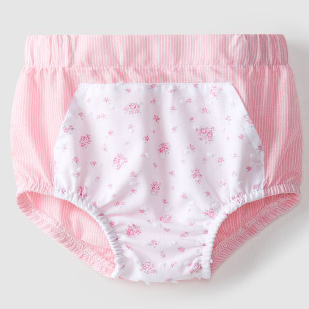 Pink Pinstripe Shorts