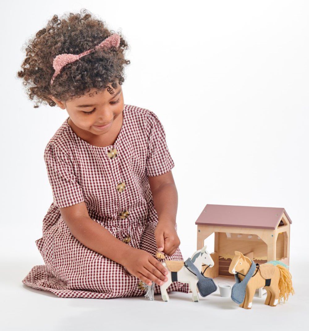 The Stables Wooden Toy