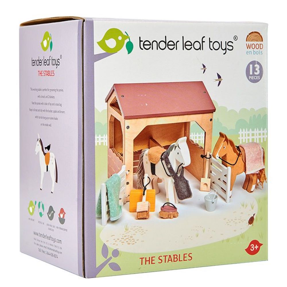 The Stables Wooden Toy