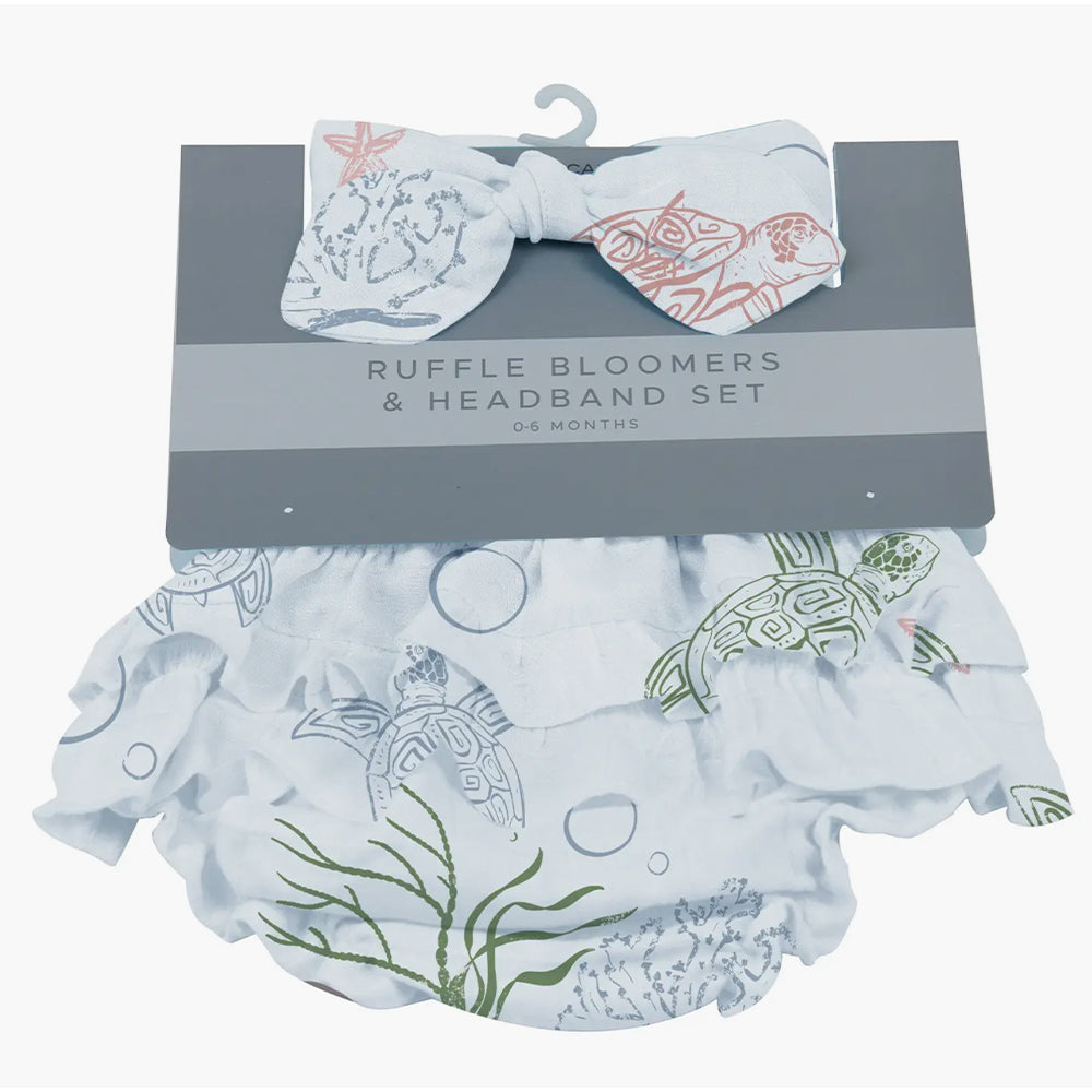Turtles Hairband and Bloomer Set