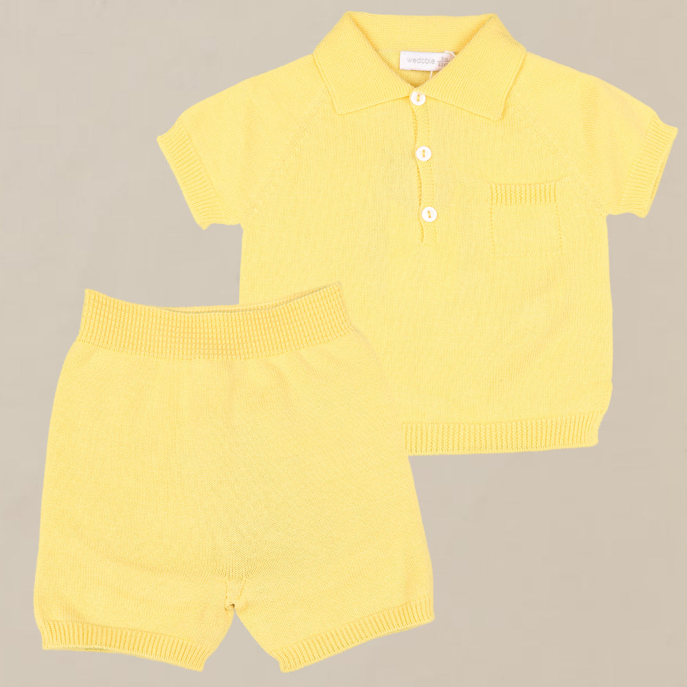 Lemon Polo Outfit