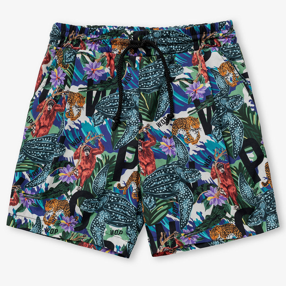 Jungle Print Shorts